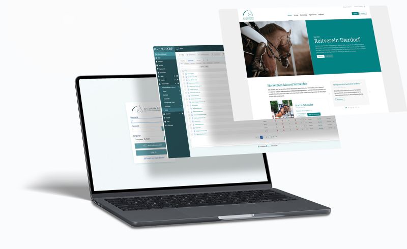 Modernes Webdesign für Vereine und Verbände am Beispiel einer Reitverein-Website